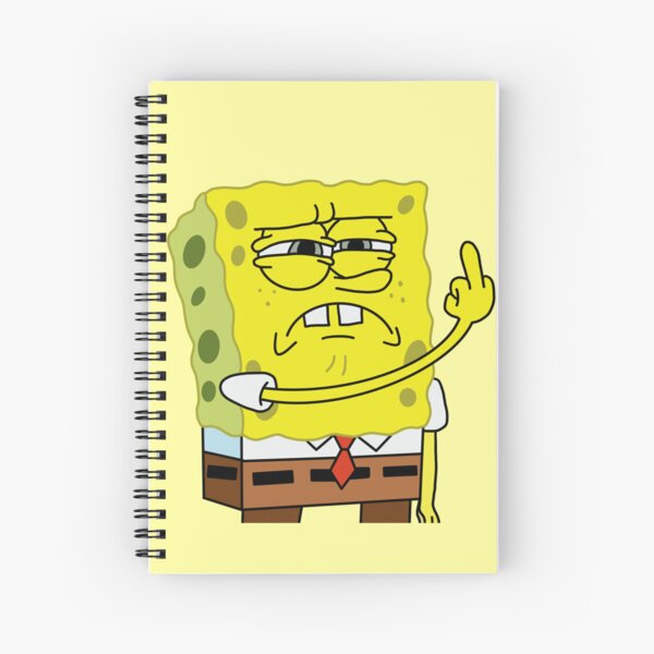 Item preview, Spongebob Meme Middle Finger designed and sold by Em and Rae Designs.