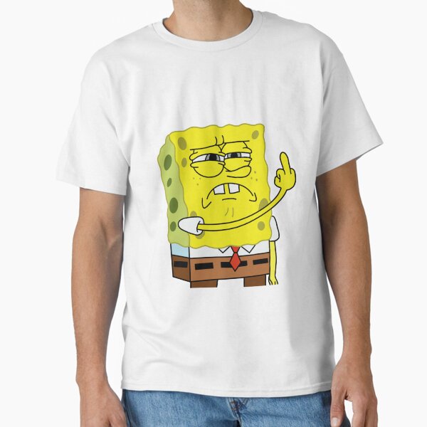 Item preview, Spongebob Meme Middle Finger designed and sold by Things by Rae.