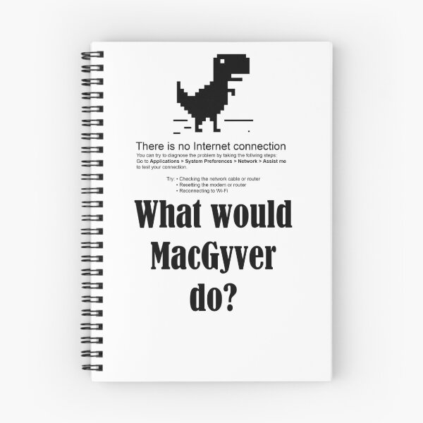 Item preview, No connection! What would MacGyver do? designed and sold by majuga.