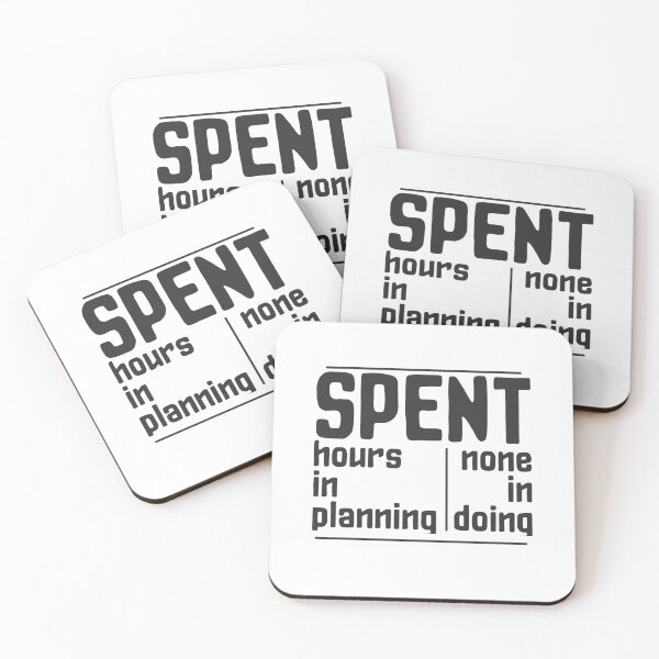 Item preview, Spent hours planning none in doing sticker by DozyJov  designed and sold by DozyJov.