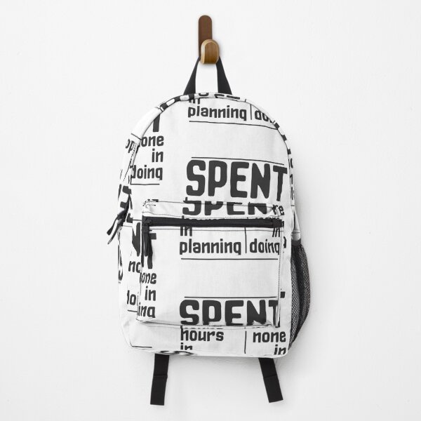 Item preview, Spent hours planning none in doing sticker by DozyJov designed and sold by DozyJov.