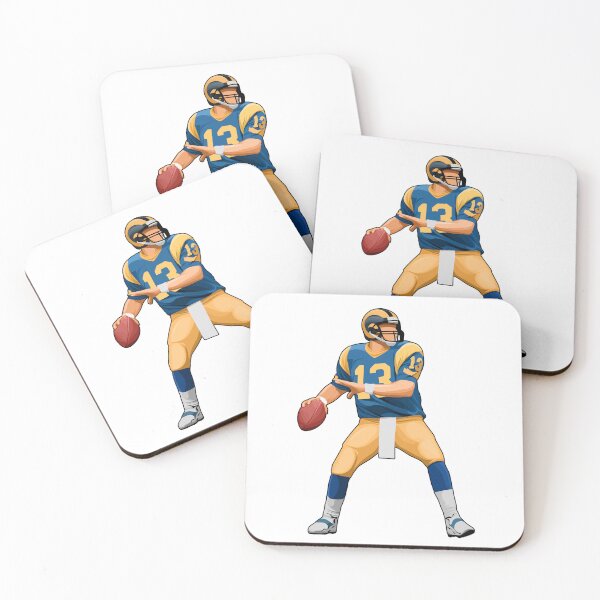 Item preview, Kurt Warner #13 Drop Back Legends designed and sold by EndZoneEmporium.