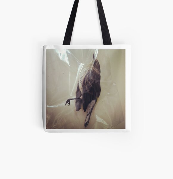 Yellow Rumped Warbler All Over Print Tote Bag