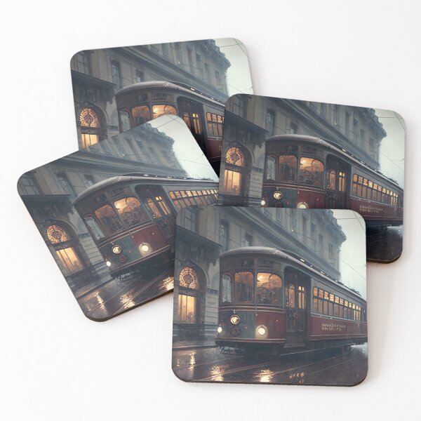 Item preview, Old tram with a retro look designed and sold by Pflugart.