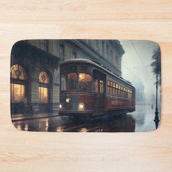 Item preview, Old tram with a retro look designed and sold by Pflugart.