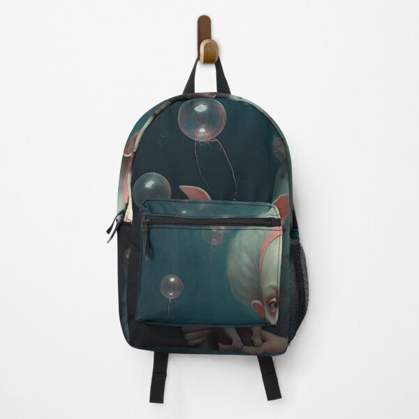 Item preview, Surreal Portrait of the Girl with Rabbit designed and sold by NBazilenco.
