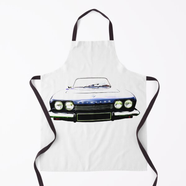 Item preview, Reliant Scimitar GTE SE5 1970s British classic car high contrast blue designed and sold by soitwouldseem.