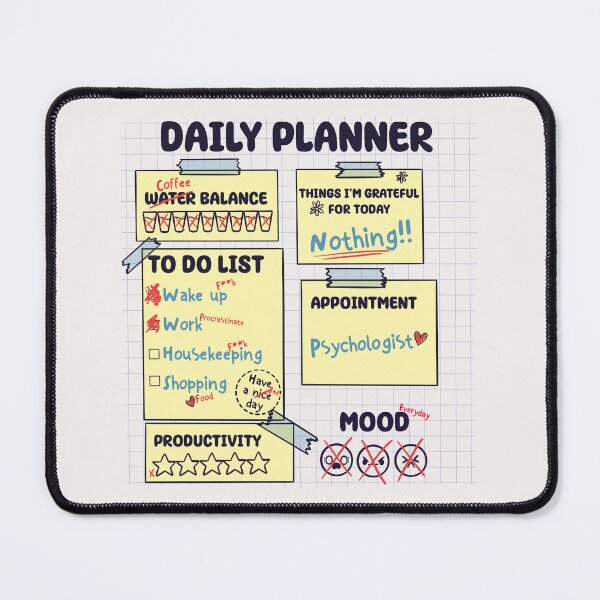 Item preview, Daily planner designed and sold by Freecheese.