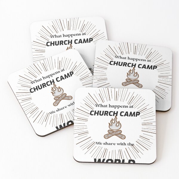 Item preview, What happens at Church Camp we share with the World designed and sold by DTD-Tees.
