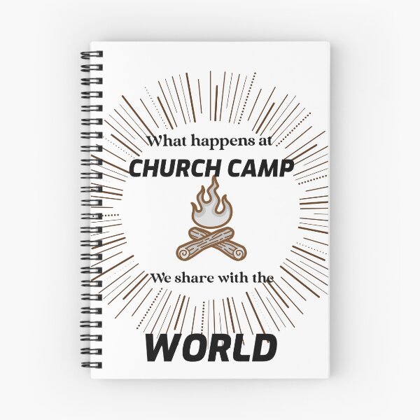 Item preview, What happens at Church Camp we share with the World designed and sold by DTD-Tees.