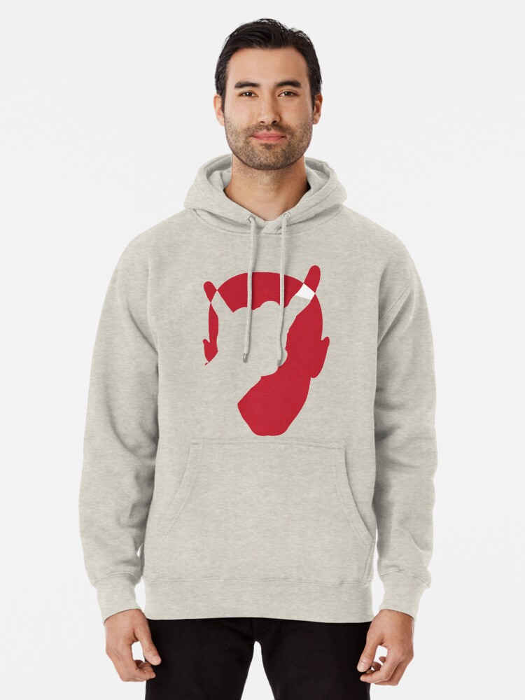 hoodie with devil horns on hood