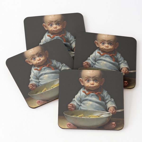 Item preview, Surreal Portrait of the Baby designed and sold by NBazilenco.