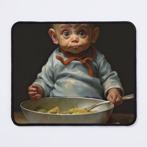 Item preview, Surreal Portrait of the Baby designed and sold by NBazilenco.