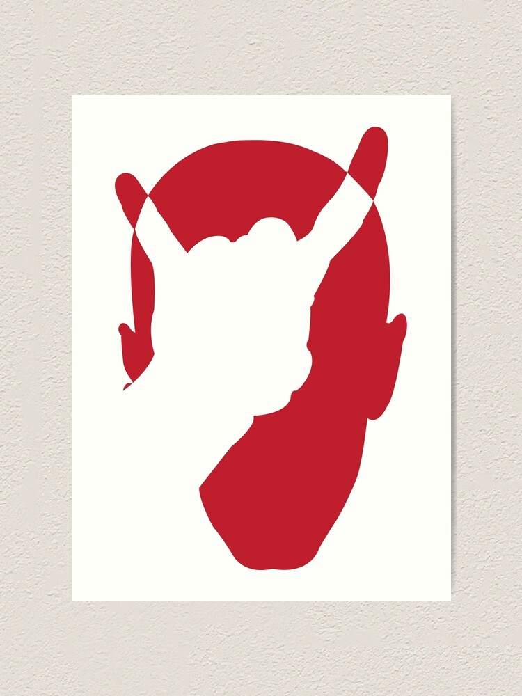 Eminems Devil Horns Art Print For Sale By Allybarnett Redbubble