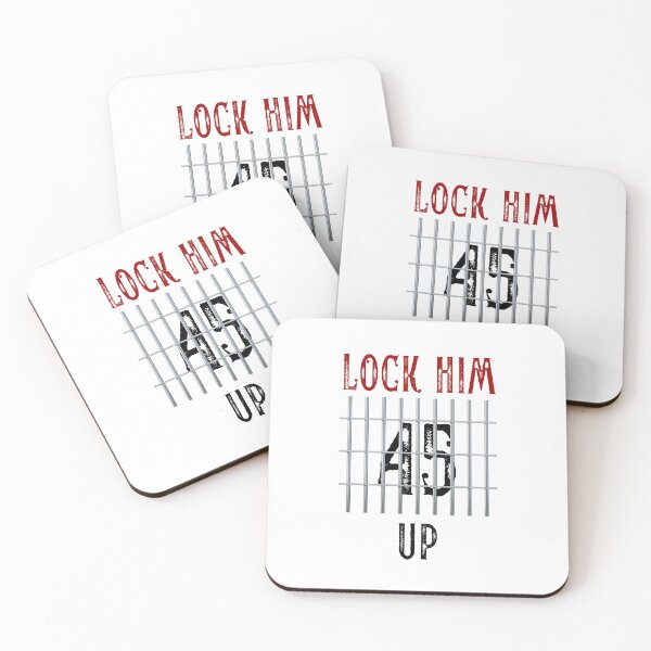 Item preview, Lock 45 Up, Lock Him Up designed and sold by Wordsmith-Wear.