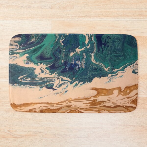 Item preview, BEACHY PAINT POUR designed and sold by BridgetBresser.