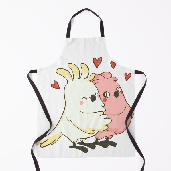 Item preview, Valentine's day animal couple parrots designed and sold by SceneryStudio.