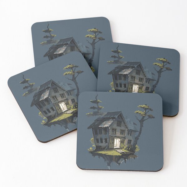 Item preview, Floating little house designed and sold by MayoVinylStore.