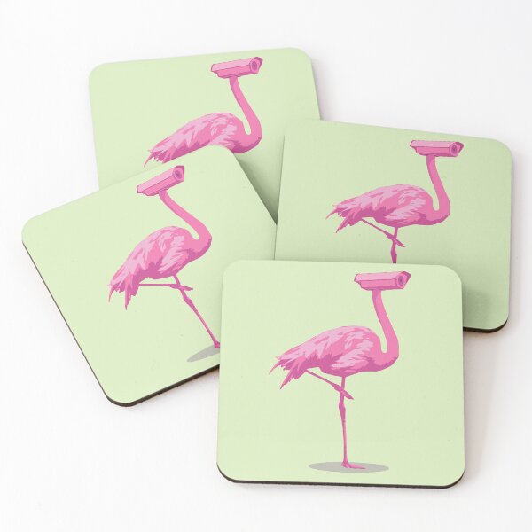 Item preview, Flamingo CCTV designed and sold by MayoVinylStore.