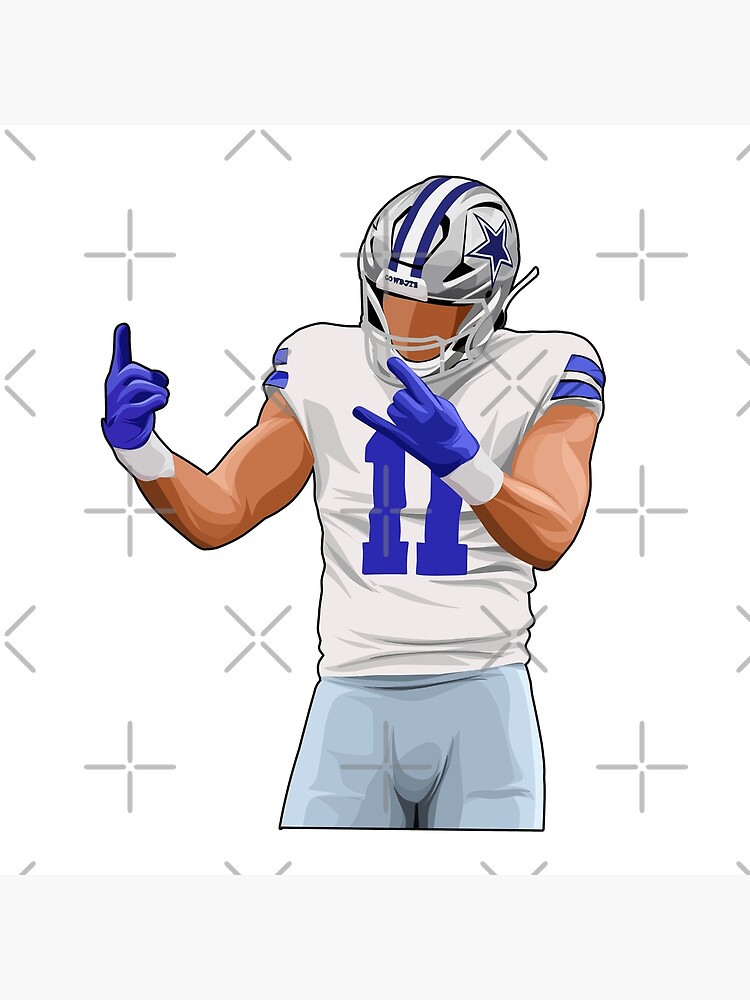 Micah Parsons 11 Dallas Cowboys player football poster shirt