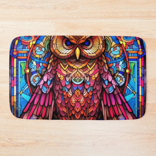 Item preview, Magical Stained Glass Owl Pattern designed and sold by Desfix.
