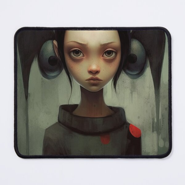 Item preview, Surreal Gothic Girl Portrait designed and sold by NBazilenco.