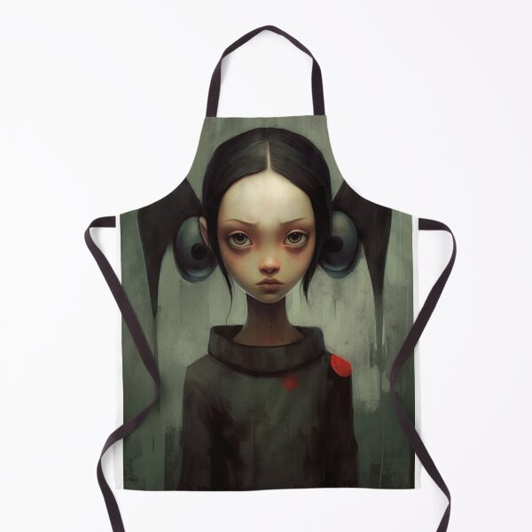 Item preview, Surreal Gothic Girl Portrait designed and sold by NBazilenco.