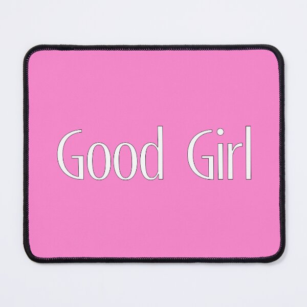 Item preview, Good Girl - White on Pink designed and sold by TeaseMePleaseMe.