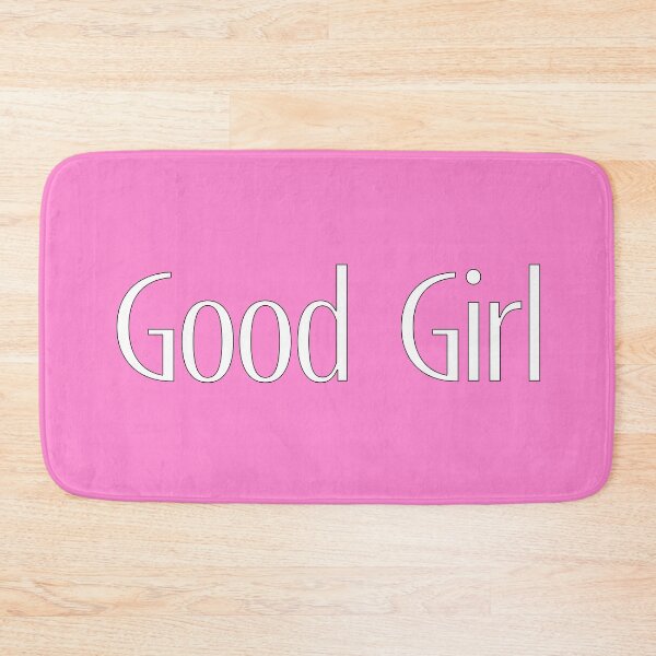 Item preview, Good Girl - White on Pink designed and sold by TeaseMePleaseMe.