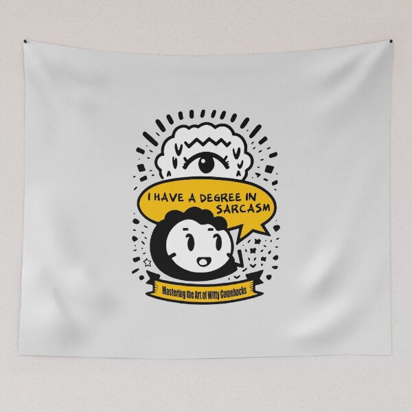 Item preview, I have a degree in sarcasm designed and sold by IcalsaidArt.
