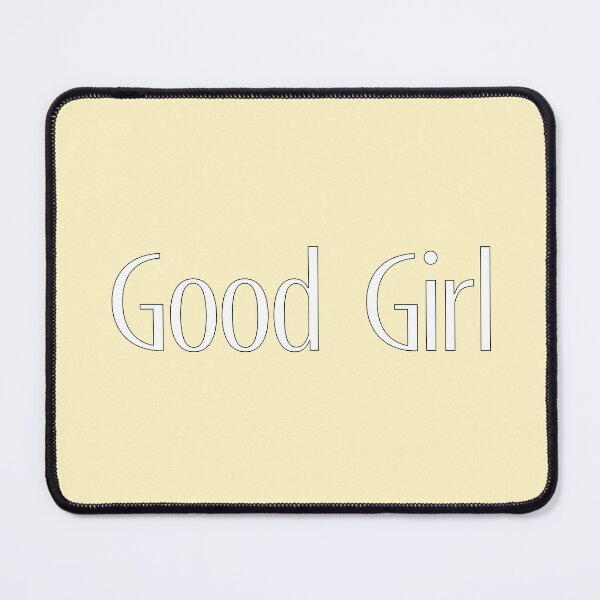 Item preview, Good Girl - White on Light Yellow designed and sold by TeaseMePleaseMe.