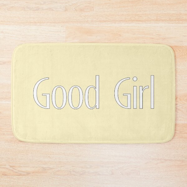 Item preview, Good Girl - White on Light Yellow designed and sold by TeaseMePleaseMe.