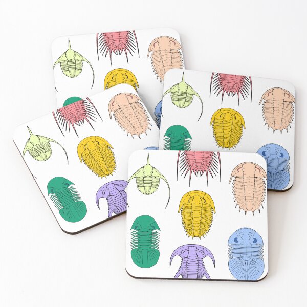 Item preview, Color trilobites designed and sold by PaleoInvert.