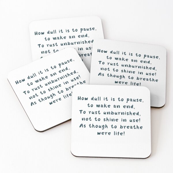 Item preview, Tennyson's Appeal to Vibrancy Design designed and sold by wordartistry.