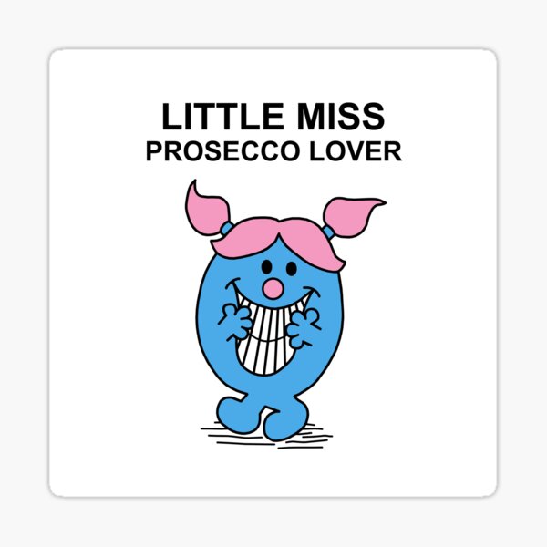 Item preview, Little Miss Prosecco Lover designed and sold by Scatthecat.