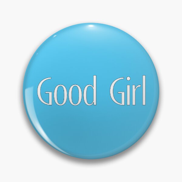 Item preview, Good Girl - White on Light Blue designed and sold by TeaseMePleaseMe.