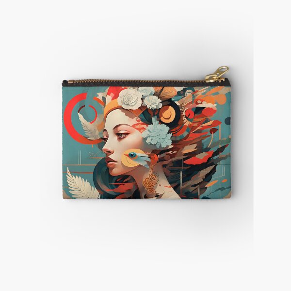 Item preview, Artistic Harmony: The Fusion of Styles in a Female Portrait designed and sold by InsaneLEDP.