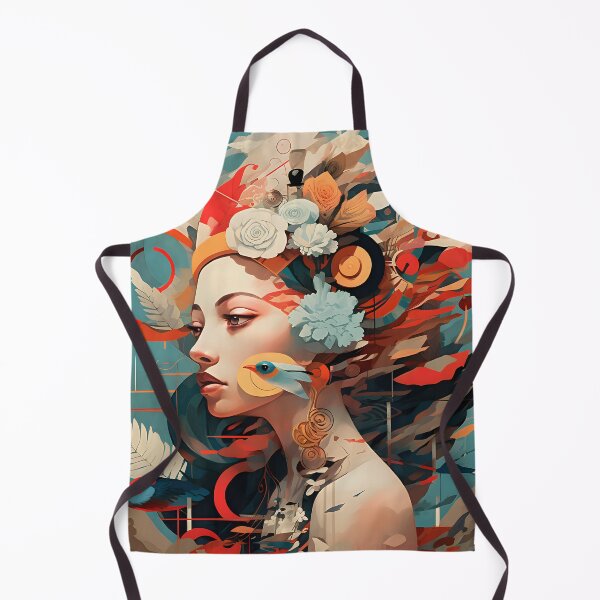 Item preview, Artistic Harmony: The Fusion of Styles in a Female Portrait designed and sold by InsaneLEDP.