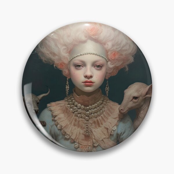 Item preview, Surreal Portrait Girl and Sheeps designed and sold by NBazilenco.