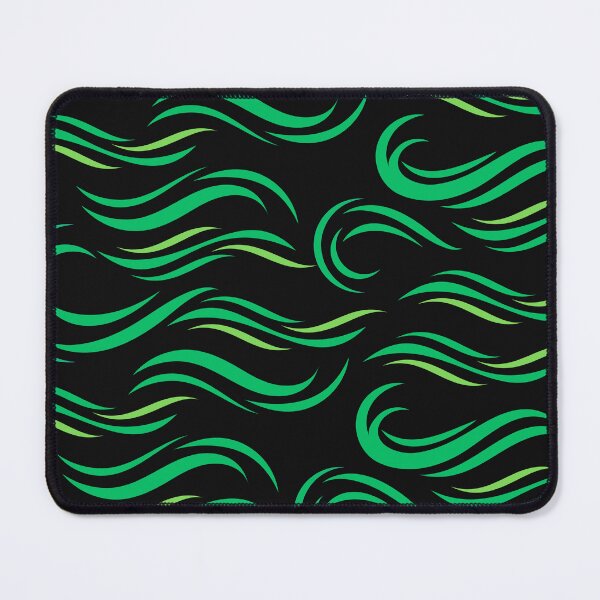 Item preview, waves pattern green designed and sold by Cactus202.