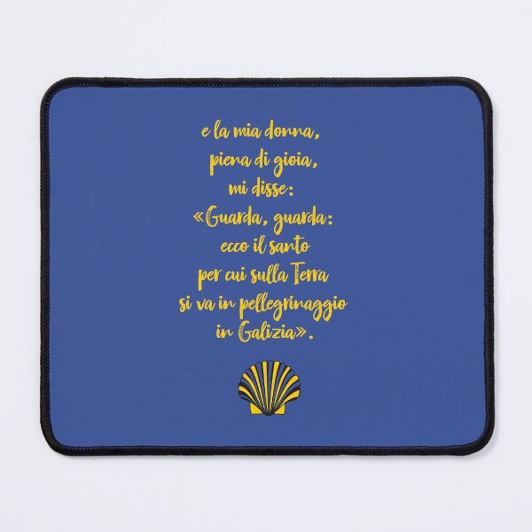 Item preview, Frase di Dante Alighieri sul Cammino di Santiago di Compostela designed and sold by cerpedani.