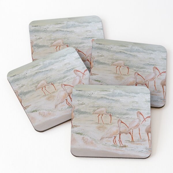 Item preview, Original painting of scarlet ibis designed and sold by Rons ArtWorks.