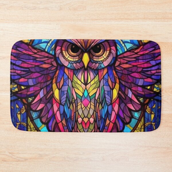 Item preview, Magical Stained Glass Owl Pattern designed and sold by Desfix.