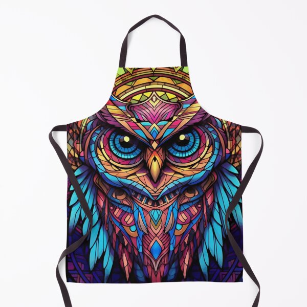 Item preview, Magical Stained Glass Owl Pattern designed and sold by Desfix.