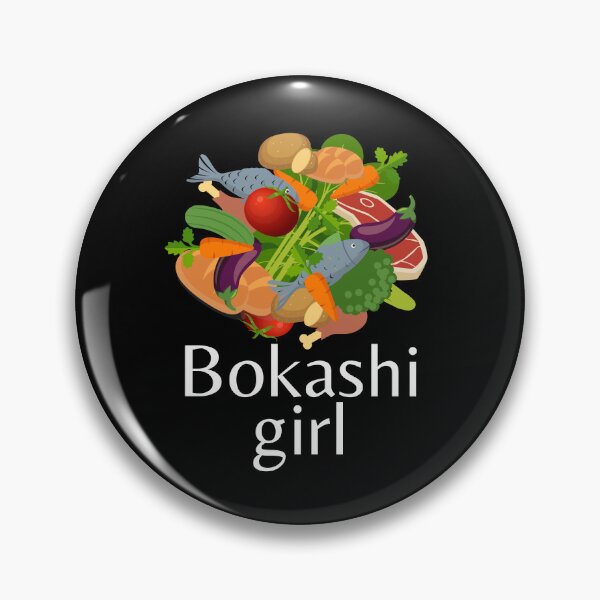 Item preview, Copy of Bokashi is composting for the real experts - girl white text designed and sold by Cosmos-as-Art.