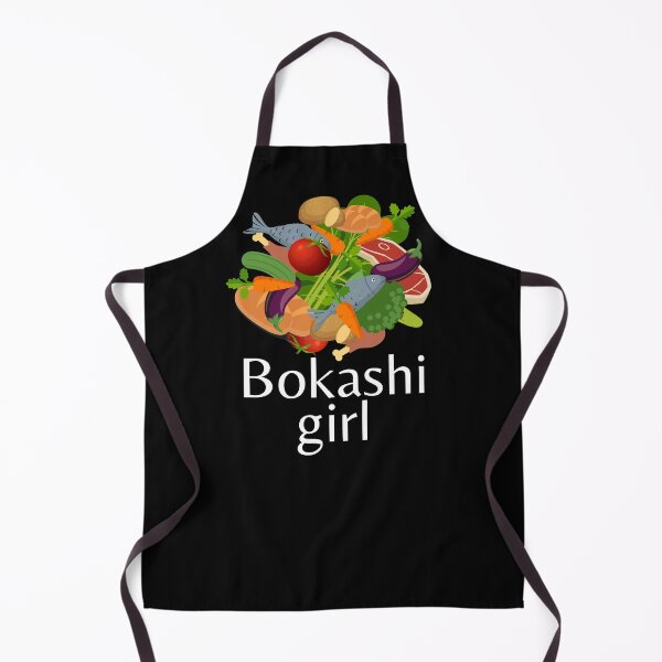 Item preview, Copy of Bokashi is composting for the real experts - girl white text designed and sold by Cosmos-as-Art.