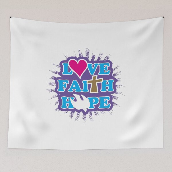 Item preview, Love, Faith, Hope designed and sold by Zklag.
