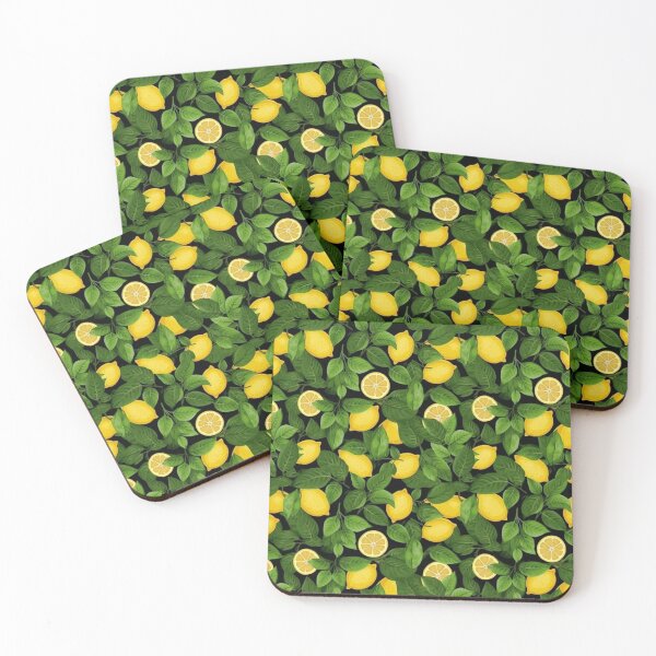 Item preview, lemon in leaves designed and sold by MajesticFinds.