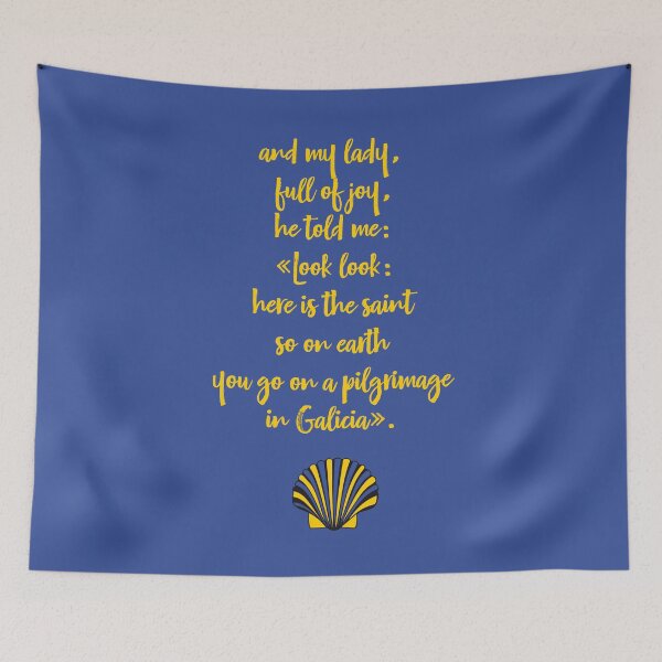 Item preview, quote from dante alighieri on the way to santiago de compostela designed and sold by cerpedani.