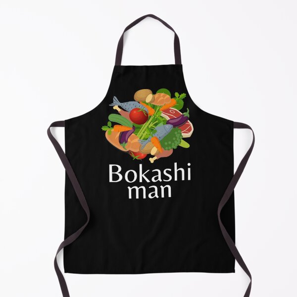 Item preview, Bokashi is composting for the real experts - man white text designed and sold by Cosmos-as-Art.